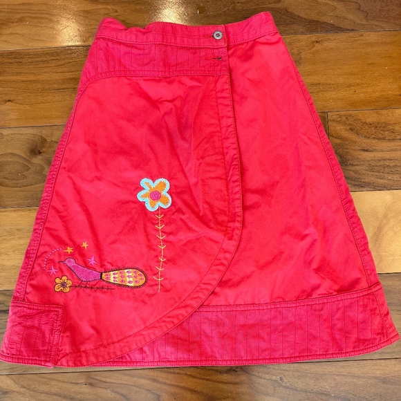 Oilily reversible wrap fall skirt size 152/age 11-12, GUC - Picture 1 of 7
